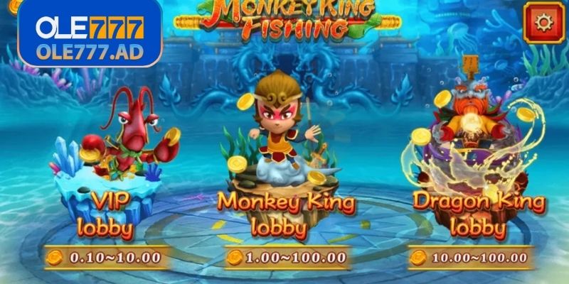 Bắt Cá Đại Thánh Ole777 – Săn Boss Nổ Xu Cực Khủng 1 Quy tắc và tính năng Bắt Cá Đại Thánh Ole777