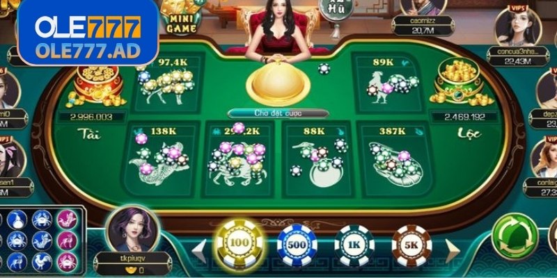 Bầu Cua Ole777 – Trò Chơi Dân Gian Với Cơ Hội Thắng Cao 1 Bầu Cua Ole777 là phiên bản trực tuyến quen thuộc